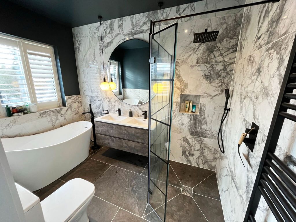 Bathroom renovation in Poole, Dorset by Ashland Builders