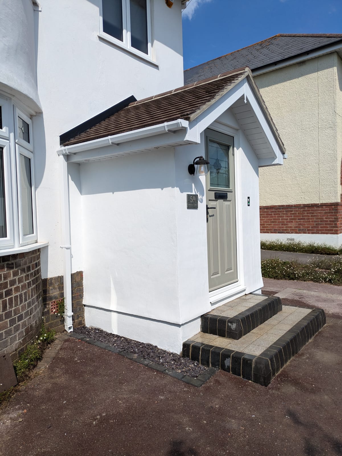 Porch build Poole