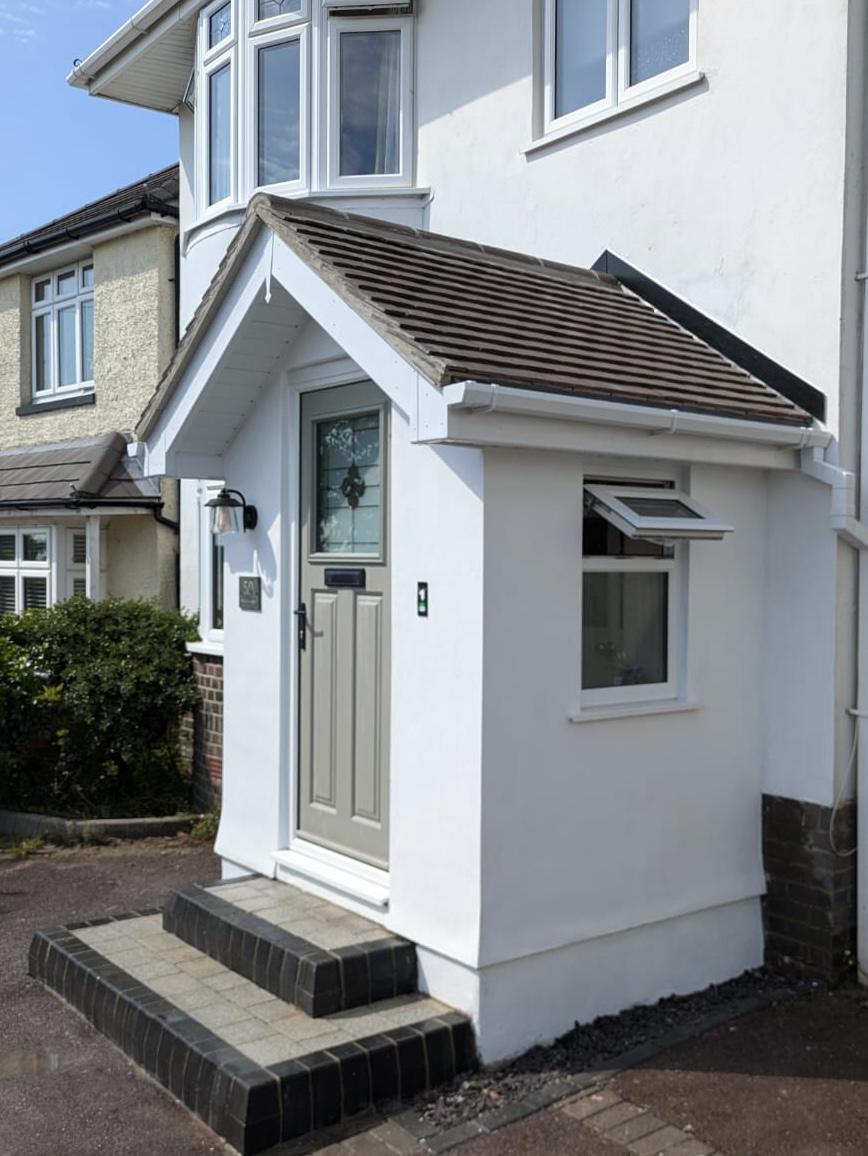 Porch build Poole